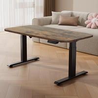 Table basse moderne en acier électrique à hauteur réglable