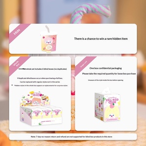 Finding Unicorn <span class=keywords><strong>CELL</strong></span> RICO Dessert Time Blind Box, <span class=keywords><strong>Figurine</strong></span> en peluche mignonne, pendentif, cadeau - Product Image 3