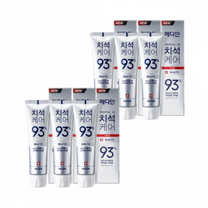 Confezione da 6 Dentifrici Bianchi per la Cura del Tartaro 120g per Uso Domestico con Ingredienti Chimici a Prezzo Scontato - Product Image 1