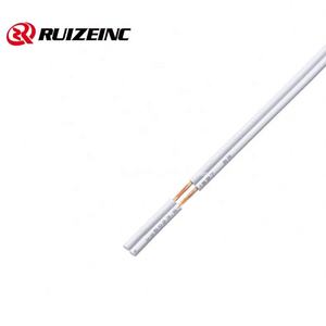 Großhandel 2-Kern 8-Wort Schwanz 0,3 Quadrat 15cm Anschluss T5 T8 LED Leuchtstoffröhre Netz kabel 8,5mm Loch abstand - Product Image 2