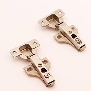 Оптовая продажа: Петля для кухонных шкафов с доводчиком, двусторонняя, 3D-регулировка, скрытая, гидравлическая, с буфером малого угла, никелированная - Product Image 2