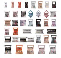 Palette de fard à joues DIY personnalisable avec logo, multicolore, imperméable, scintillante, mate pour le visage, pigment minéral léger, poudre de fard à joues pailletée