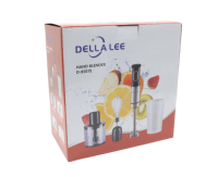 Set Blender Tangan Stainless Steel Tombol Tekan Kecepatan Variabel Tanpa Tingkatan Multifungsi Chopper Mode Turbo Bebas BPA Elektrik
