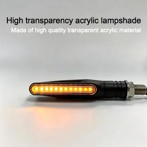 Clignotants linéaires LED pour motos, amélioration pour les motos tout-terrain <span class=keywords><strong>et</strong></span> les quads - Product Image 6