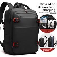 Mochila para Portátil de Negocios para Hombre 2026, Gran Capacidad, Expandible, con Puerto de Carga USB