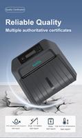 Imprimante thermique mobile WIFI DA380S 2-3 pouces, code-barres IOS 203 dpi, batterie 2600 mAh, prend en charge les langues Zebra/BIXOLON/Honeywell