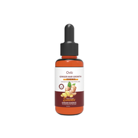 Sérum Capillaire Bio Personnalisé au Gingembre pour la Croissance des Cheveux – Huiles Capillaires Liquides Hydratantes pour Cheveux Bouclés (Hommes et Femmes) – Marque Privée
