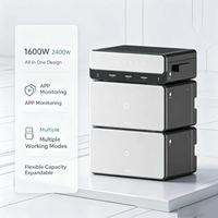 Système de stockage d'énergie solaire pour balcon, BMS intelligent, 10 kWh, LiFePO4, empilable, hybride, contrôle par application, installation facile, usage domestique, IP65