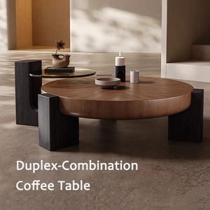 Bắc Âu hiện đại bằng đá cẩm thạch Bàn cà phê bền và bền vững đồ nội thất phòng khách thiết lập bao gồm tủ lạnh nhắm mục tiêu để sử dụng nhà - Product Image 2