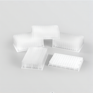 Micropiastra monouso per pozzo profondo da laboratorio 1.3ml 1.2ml 96 piastra per pozzo profondo V/U per deposito di campioni di fondo - Product Image 6