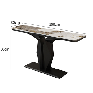 Ý phong cách ánh sáng sang trọng Granite slab Bảng điều khiển Bảng điều khiển cho phòng khách lối vào tủ phải đối mặt với cửa trước - Product Image 6