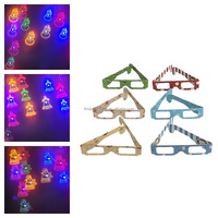 Lunettes de diffraction en papier Lunettes de diffraction en papier neige Lunettes de diffraction en carton étoile