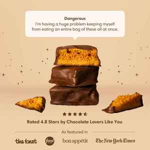 Bonbons éponge croustillants au miel et au caramel, vente en gros, collation sucrée, OEM, marque privée, confiserie dorée croustillante - Product Image 4