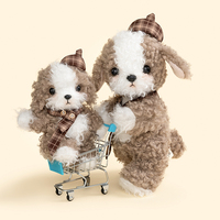 Boneka Anjing Peluk Grosir Pabrik, Boneka Anak Anjing Lucu dan Lembut, Boneka Anjing Kreatif, Mainan Boneka Anjing