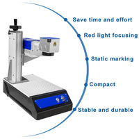 Riselaser 3W 5W 10W Portable UV Laser Marquage Bois Stylo Non Métal UV Laser Gravure Impression Machine de Marquage