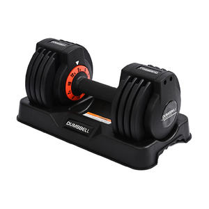 Haltères réglables de 27,5 lb/12,5 kg, haltères multi-poids, réglage rapide <span class=keywords><strong>du</strong></span> poids, adaptés aux entraînements - Product Image 1