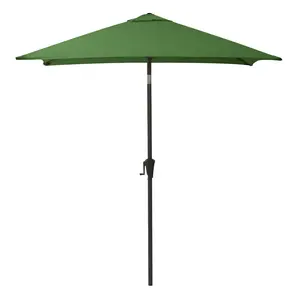 Wholesale High Quality Outdoor Forest Green Umbrella Morden Umbrella Garden Parasol Patio Square Umbrellas