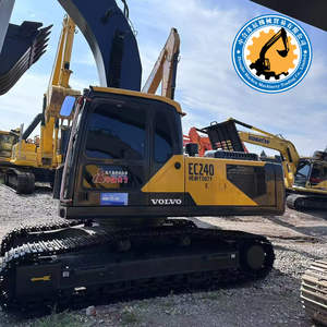 Excavatrice d'occasion en bon état VOLVO EC240 EC210 220 240 pelleteuses de machines de construction d'occasion à vendre - Product Image 4