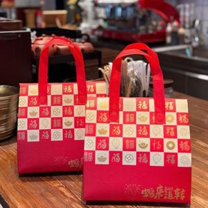 Wholesale Leopard Cartoon Non-Woven Thermal Insulated Cooler Bag Custom Printing Waterproof Foldable Multi-Capacity Lightweight - Product Image 1