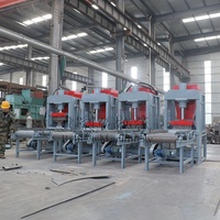 Machine industrielle multifonctionnelle de fabrication de charbon de bois en cubes hydraulique à économie d'énergie à partir de coques de riz pour chicha, 380V/415V/440V, 300-800kg/h