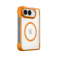 Coque de téléphone pour Apple iPhone Duo - Housse magnétique 18 Duo avec coque pliable intégrale en PC + TPU à bords souples