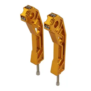 XF160746-5-J 10 "Guidon <span class=keywords><strong>Riser</strong></span> 1" Bar Clamp Fit pour Harley Softail <span class=keywords><strong>Dyna</strong></span> Modèles 99-17 - Product Image 6