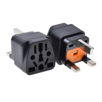 Laptop AC UK terbaru Adaptor perjalanan untuk Eropa AS & Australia Adaptor turis Universal WY-7S