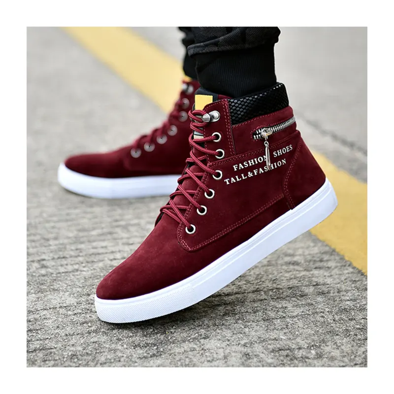 Sneakers Custom Big Size Factory Wholesale Youth Cool Style Maten Boot Light Canvas Trendy Leather Sneakers For Men