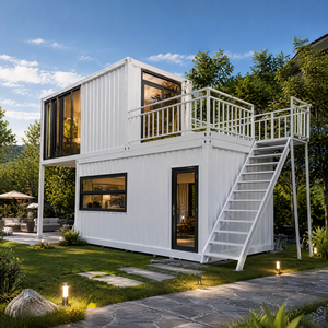 Case Prefabbricate di Lusso in Container, Abitazioni Prefabbricate a 2 Piani, <span class=keywords><strong>Casa</strong></span> Moderna per Caffetteria, Ristorante, Negozio - Product Image 1