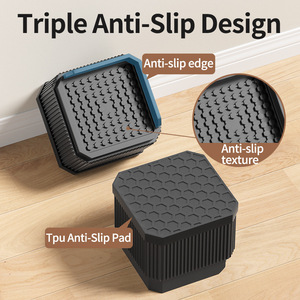 QIN FENG <b>Furniture</b> Feet Pads Anti-Slip Plastic Table Chair <b>Leg</b> <b>Protectors</b> Modern Minimalist Style - Product Image 2