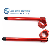 CNC paduan aluminium dapat disesuaikan 35/37/40/41 // 48/50/51/55mm setang jepit sepeda motor pengganti untuk Yamaha Kawasaki