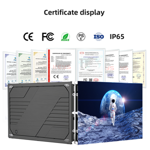 Tùy chỉnh cao làm mới tần số đầy đủ màu sắc không thấm nước 3D LED Video tường cho quảng cáo P3 ngoài trời Màn hình LED - Product Image 4