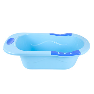 Baignoire bébé portable en plastique avec pieds antidérapants, grande taille carrée, nouveau design pour la maison et les voyages, OEM disponible, Vi Hung Plastic - Product Image 2