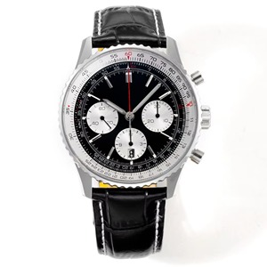 Reloj cronógrafo de lujo para hombre, bisel de cerámica, cristal de zafiro, pulsera de acero inoxidable, reloj de pulsera de negocios - Product Image 4