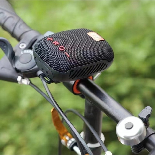 Outdoor Bicycle TG392 Portable BT Speaker TWS Wireless Mini Bass FM Radio Soundbar Boombox Riding Music Play Loudspeaker