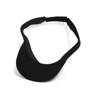 Nhà Cung Cấp Thấp Moq Bán Buôn Chất Lượng Cao Mùa Hè Mặt Trời Visors Mũ Tùy Chỉnh Thêu Logo Màu Đen Golf Mũ Cho Ngoài Trời - Product Image 5
