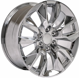 Ruedas de coche TRZ, llantas y neumáticos de 20 22 pulgadas, 6x139,7, 8x165, 8x180, rueda cromada negra brillante para Chevy Silverado Tahoe Suburban GMC - Product Image 4