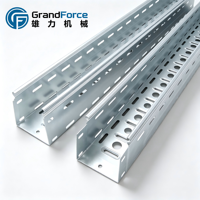 Machine de formage de profilés de câbles à grande vitesse GrandForce avec contrôle PLC + écran tactile pour acier galvanisé/inox