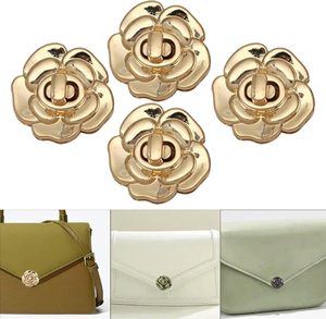 Fancyes Pcs Bag Twist Locks Bag Closure Hardware <b>Metal</b> Handbag Lock Purse Clasp Fastening Buckle For <b>Wallet</b> Clutch Handbag Gold - Product Image 2