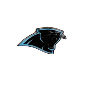 Tùy chỉnh Carolina Panthers Trâm Mỹ phong cách bóng đá trang trí kim loại Pin quần áo trang trí trong kho