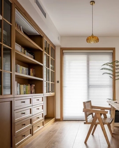 <span class=keywords><strong>Libreria</strong></span> a Muro in Legno con Spazio di Archiviazione per Soggiorno in Design Moderno e Industriale - Product Image 2