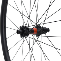 Roues de VTT en carbone asymétriques 29 pouces, compatibles tubeless, moyeu Sapim CX-Ray D-T240 Boost