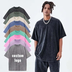 <span class=keywords><strong>เสื้อ</strong></span><span class=keywords><strong>ยืด</strong></span>ผู้ชายสไตล์วินเทจทรงโอเวอร์ไซส์ ลายกราฟิกแบบย้อม<span class=keywords><strong>สี</strong></span>เอซิด สตรีทแวร์ ฮิปฮอป ผ้าฝ้าย 100% ปี 2026 รับสกรีนโลโก้ตามสั่ง - Product Image 1