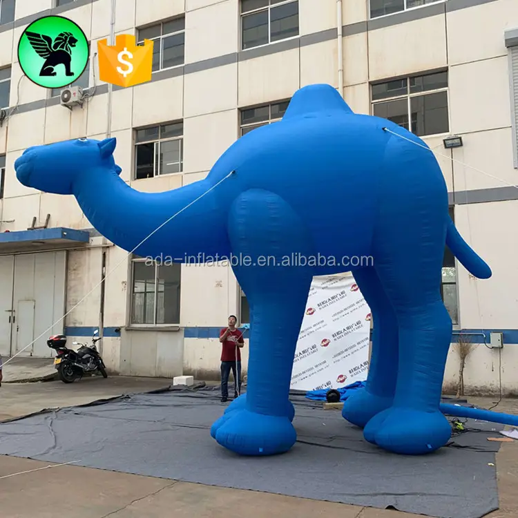 Camel azul inflable personalizado gigante inflable camello evento A5822
