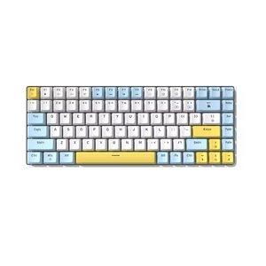 Free Wolf K84 <b>Wired</b> RGB Lighting USB Type C Interface ABS Material Programmable Full Size Compatible PC Laptop Desktop <b>Keyboard</b> - Product Image 1