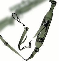 Sangle d'épaule tactique réglable en néoprène camouflage, sangle tactique à deux points pour la chasse et le tir en plein air