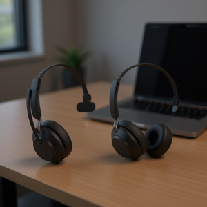 Auriculares Monoaurales Jabra Evolve2 65 Link380c UC con Bluetooth 5.2 y Cancelación de Ruido para Uso en Oficina - Product Image 2