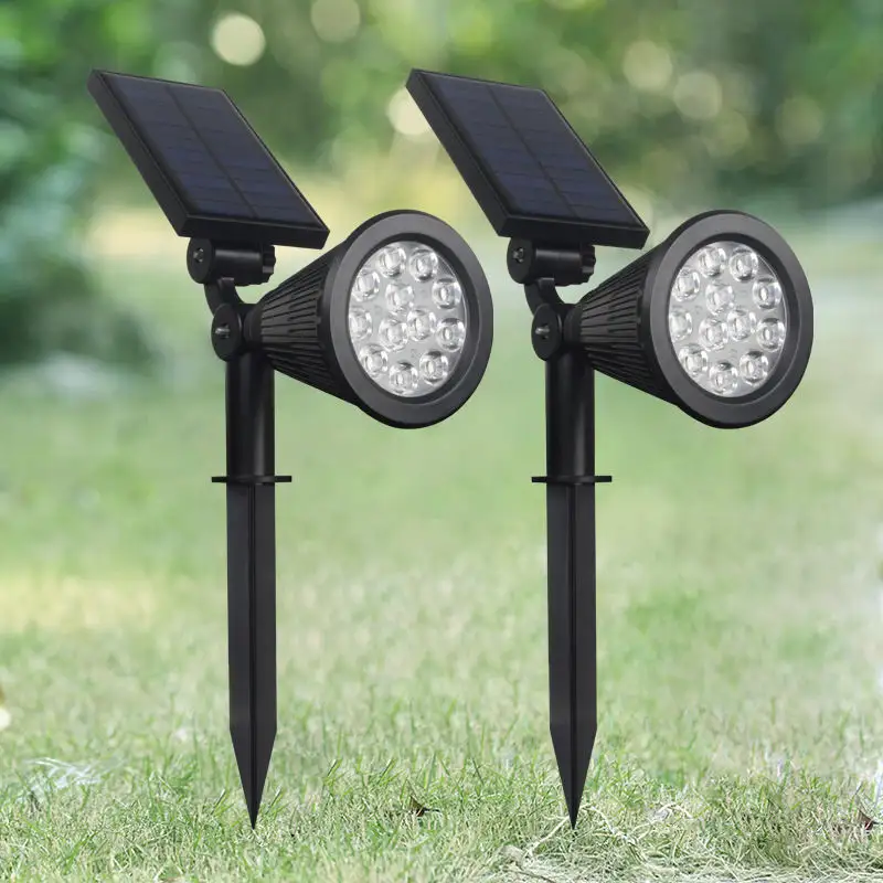 Wholesale Price Garden Lights Solar Power lamps LED Stainless Steel Spot Light Landscape Outdoor Garden Path Lawn Lamp