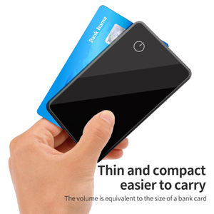 Mfi認定Ai Rタグウォレットファインダー超薄型スマートカードファインダー衛星GPSロケータ私のデバイストラッカーIOS用ロケータ - Product Image 6