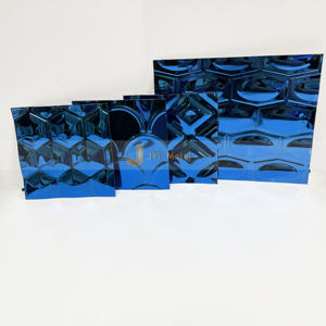 Panneau décoratif en acier inoxydable gaufré EX868 pour la décoration murale intérieure des centres commerciaux - Product Image 2